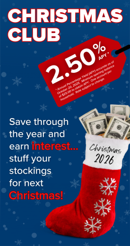Christmas Club 2024, 2.75% APY