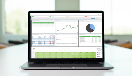 image of a computer screen with various data charts